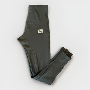 Tracksmith Allston Tights Mens Medium Green Lightweight Running Workout